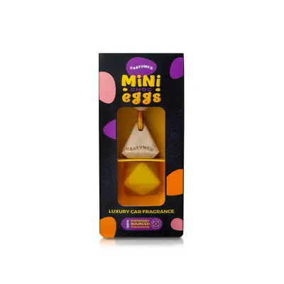 Carfume Car Hanging Air Freshener - Chocolate Mini Egg Scent • £8.45