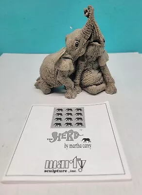 The Herd Elephant Collection By Martha Carey 3164 LAD & LASSIE • $30