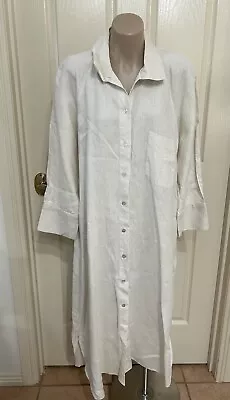 Women's *~*ZARA*~* Linen Shirt      Dress  Size S • $15