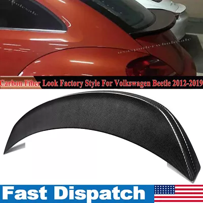 For Volkswagen VW Beetle 2012-2019 Factory Style Rear Spoiler Wing Carbon Color • $81.69