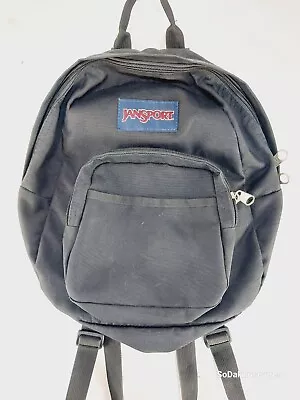 JanSport Half Pint Mini Backpack Black • £19.28
