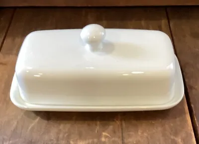 Harold Import Co Porcelain Butter Dish NIB • $22