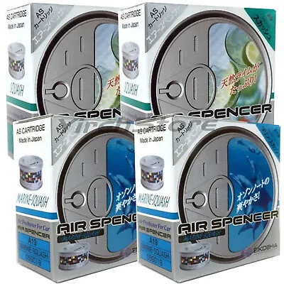 Air Spencer Cartridge 2x Marine Squash 2x Squash Scent Car Air Freshener JDM • $31.20