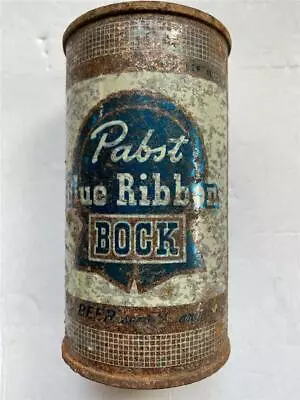 Pabst Blue Ribbon BOCK Flat Top Beer Can Milwaukee WI Check Out The 6 Pictures • $49.99