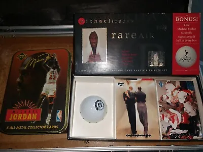Michael Jordan Upper Deck Rare Air 1994 Tribute Set 85 Cards & Metal Collector • $300
