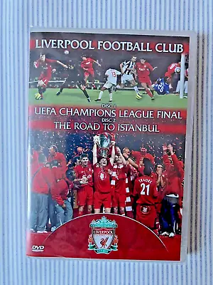 NEW Liverpool FC DVD Champions League Final 2005 & The Road To Istanbul 2 Discs  • £10