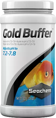 Seachem Gold Buffer 300g - Raises PH 7.2- 7.8 Goldfish Fish Bowl Tank Aquarium • $24.99