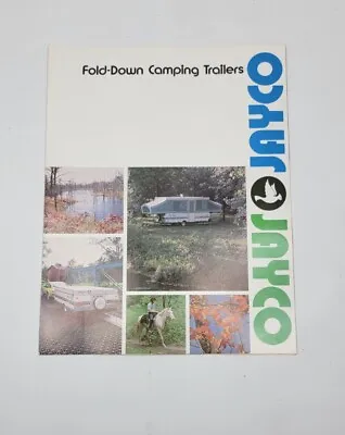 Late 1970s Jayco Pop-Up / Fold-Down Travel Trailer Vintage Sales Brochure  • $39.01