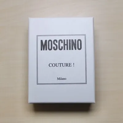 Moschino Couture Milano Empty Box Gift Jewelry Storage Home Decor White Small • $18.80