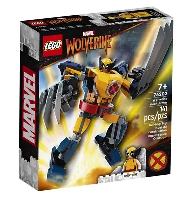 LEGO 76202 Marvel Super Heroes Wolverine Mech Armour - BRAND NEW SEALED - X-Men • $29