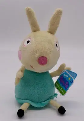 Peppa Pig 8” Bean Bag Plush Rebecca Rabbit Hasbro Newest Release Hard To Find • $24