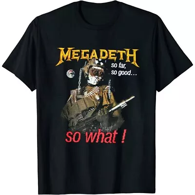 Megadeth T-Shirt Megadeth Killing Is My Business So Far So Good So What Shirt • $23.99