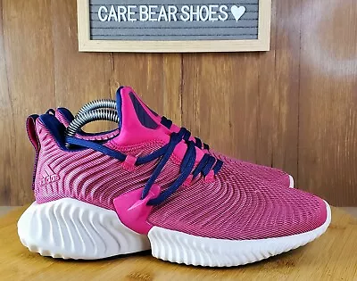 £48.45 • Buy Adidas Alphabounce Instinct BB7719 Running Shoes Magenta Pink Girls Size 6Y