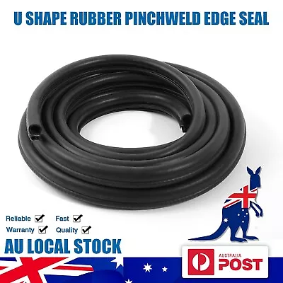 Rubber U Channel Edge Trim Car Door Hood Trunk Edging Protection Pinchweld Strip • $35.39