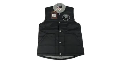 New Las Vegas Raiders Mens Sizes Mitchell & Ness Puffy Vest Jacket $100 • $72.08