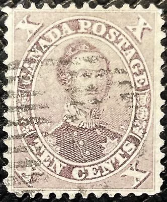 VF SC#17a 10c Violet Prince Albert (perf 12) - First Cents Issue • $9.15