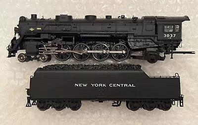 HO MTH New York Central 4-8-2 L-3b Steam Locomotive NYC #3037 DCC SOUND • $275