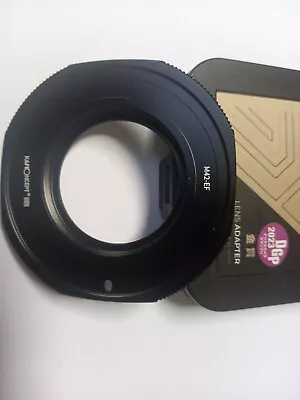 K&F Concept Manual Lens Adapter. M42 Lens Mount To Canon EF Mount Body • £24.95