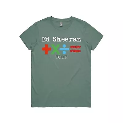 Ed Sheeran T-Shirt Mathematics Tour T- Shirt 2023 Tour Merchandise Gig Band • $35