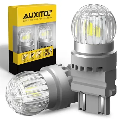 AUXITO 3157 3156 LED Reverse Backup Light Bulbs 6000K White 3000LM Super Bright • $13.99