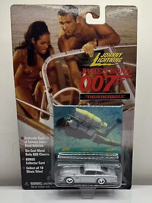 Johnny Lightning - James Bond 007 Aston Martin DB5 Thunderball Mint On VGC Card • £12