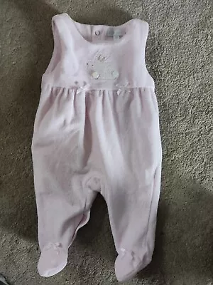 Zip Zap Girls Baby Soft Bodysuit 1m Sleeveless Bunny Easter • £2