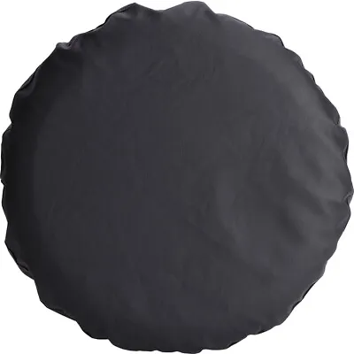 Spare Wheel Tire Cover Fits 205/75R14 205/75R15 Heavy Duty Vinyl PU Leather BLK • $21.69