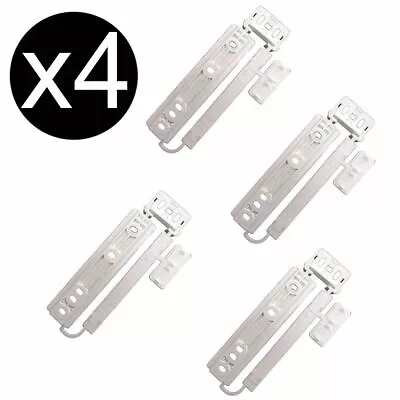 4 X HiSense Universal Integrated Fridge Freezer Door Fixing Slide Kit Bracket • £11.99