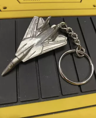 F-14 Tomcat Keychain Pewter Replica SAME AS THE TOPGUN MAVERICK KEYRING • $29.90