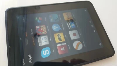 $24.39 • Buy Amazon KINDLE FIRE HD Wifi Tablet 7  Screen 16GB 2 Dolby Speakers Cover Bundle
