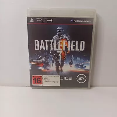 PS3 PlayStation 3 Game Battlefield 3 Action Military War Shooter Combat Battle • $9.95