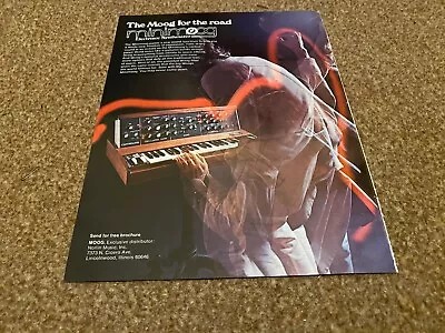 Jbf6 Advert 11x8 Moog Minimoog Electronic Synthesizer • $11.09