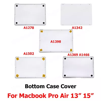 New Lower Bottom Case Cover For MacBook Air Pro A1278 A1342 A1466 A1398 A1502 • $30.50