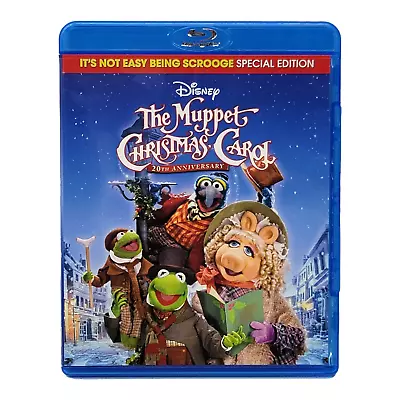 Disney Muppet Christmas Carol 20th Anniversary Scrooge Special Edition Blu-Ray • $17.09