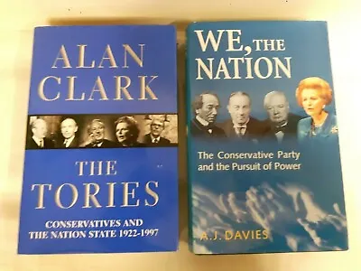 £9.99 • Buy Conservative Party Books X2 The Tories, We The Nation - GOOD CONDITION