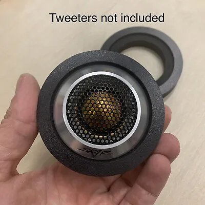 Flush Mount 2 Plastic Speaker Rings SKAR AUDIO SPX-T Tweeters 3  (Style B) • $13