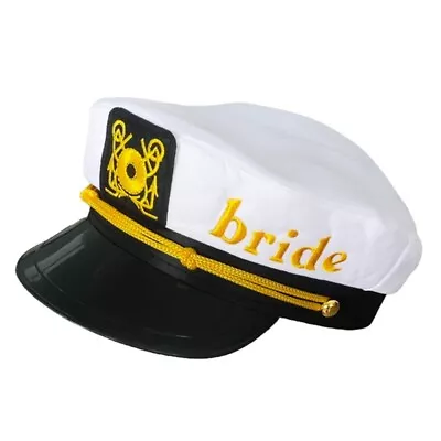 Women Sailor Hat Cosplay Sergeant Hat DanceParty Hat Bachelorette Party Headwear • $13.32