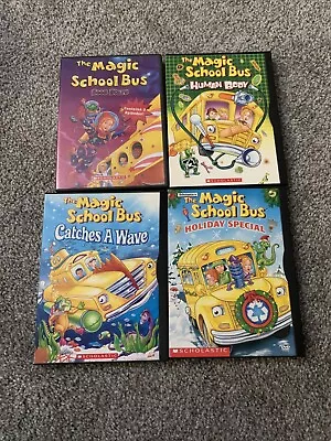 Lot Of 4 Scholastic The Magic School Bus DVDs • $12