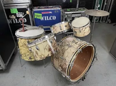 Wilco Glenn Kotche Slingerland Gene Krupa Junior Drum Kit & Hardware W/ COA • $1750