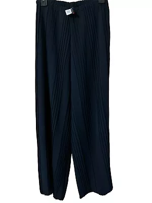 Babette Wide Leg Accordion Polyester Microfiber Pants CC200 • $53.10