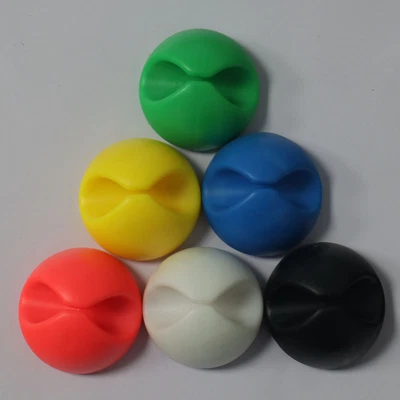 £1.19 • Buy Cable Organizer Cable Winder Desktop Tidy Management Clip Cable Holder F Mouse 