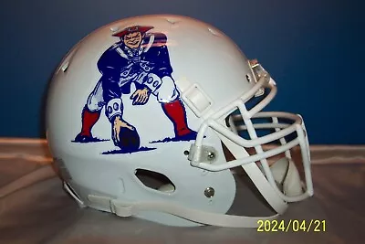 New England Patriots Throwback Schutt Full Size Football Helmet • $117.50