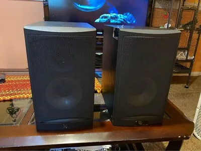 Infinity RS2 Pair Of Speakers WORK WOOD WITH SOME COSMETIC ISSUES • $50