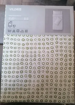New Modern Single Duvet Bed Cover IKEA ' VILDRIS ' Designed By Kasuyo Nomura CS • £11.96