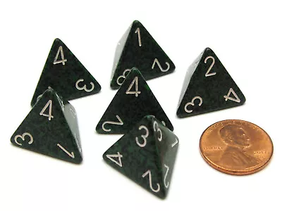 Speckled 18mm 4 Sided D4 Chessex Dice 6 Pieces - Recon • $4.12