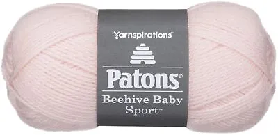 Patons Beehive Baby Sport Yarn - Solids-Precious Pink 246009-9420 • $7.99