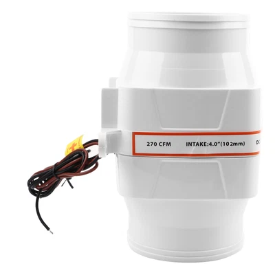 $31.17 • Buy ❦24V 4inches In Line Bilge DC Air Blower Mute Strong Engine Ventilation Fan For