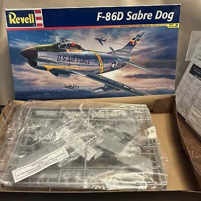 Revell 1/48 F-86D Sabre Dog Plastic Model Kit 85-5844  2003 / Complete /Open • $9.50