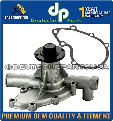 Engine Cooling Water Pump W/ Metal Impeller Gasket For BMW E30 318i 11519070755 • $23.75