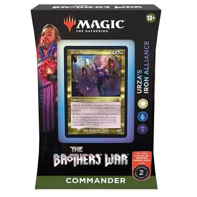 Magic The Gathering The Brothers' War Commander Deck : Urza's Iron Alliance • $48.48